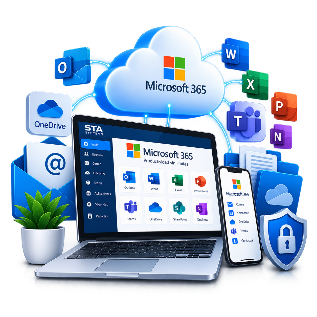Microsoft 365 y servicios cloud para empresas
